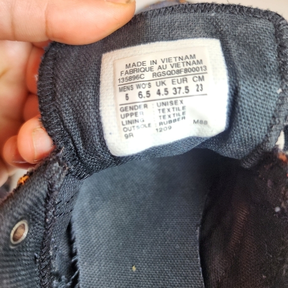 Converse x Missoni |  Signature Print Sneakers,  size 6 - Picture 5 of 12